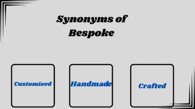 Synonyms of Bespoke in Text