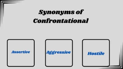Synonyms of Confrontational