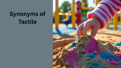 Synonyms of Tactile