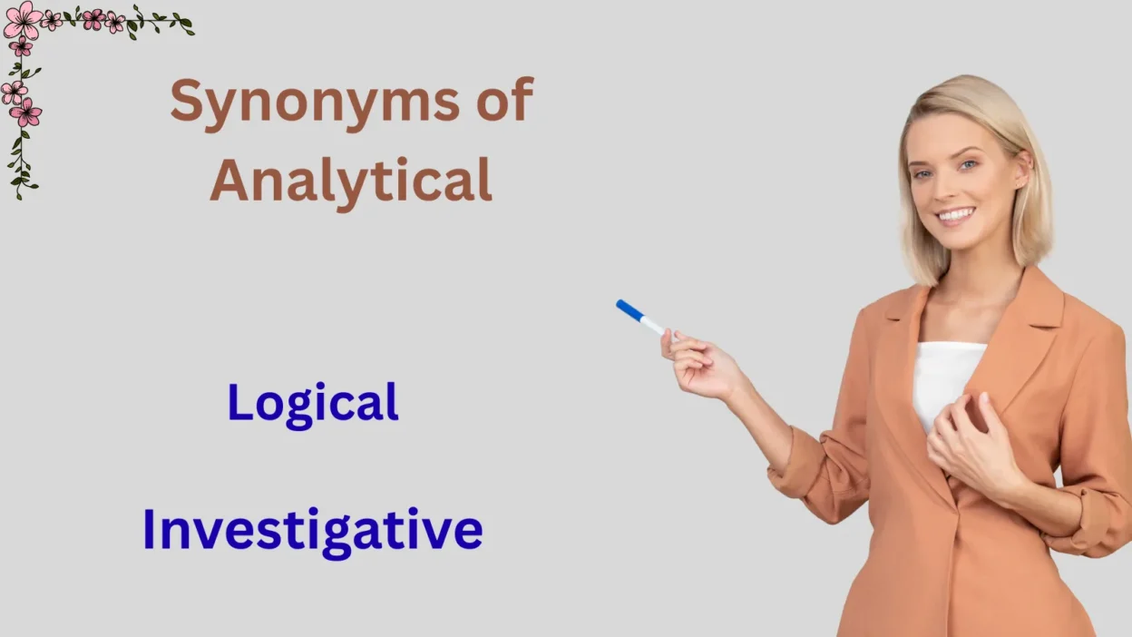 Synonyms of Analytical