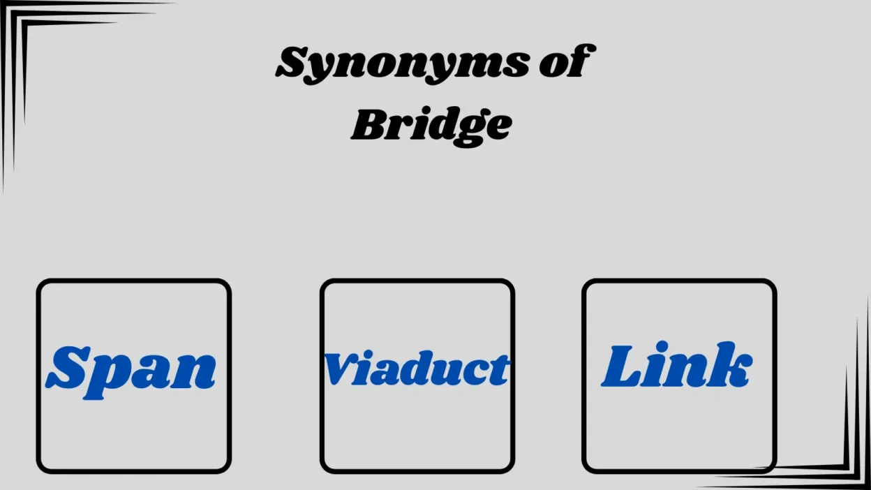 Synonyms of Bridge