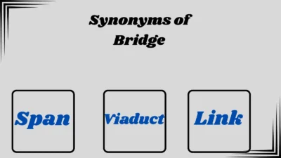 Synonyms of Bridge
