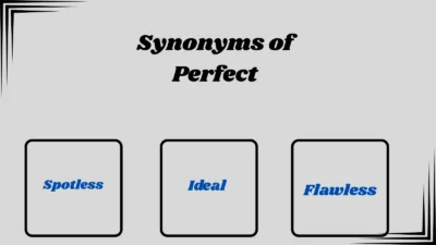 Synonyms of Perfect in picture