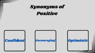 Synonyms of Positive
