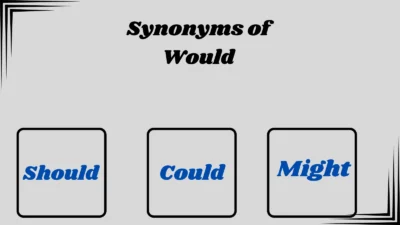 Synonyms of Would