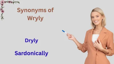 Synonyms of Wryly Explained