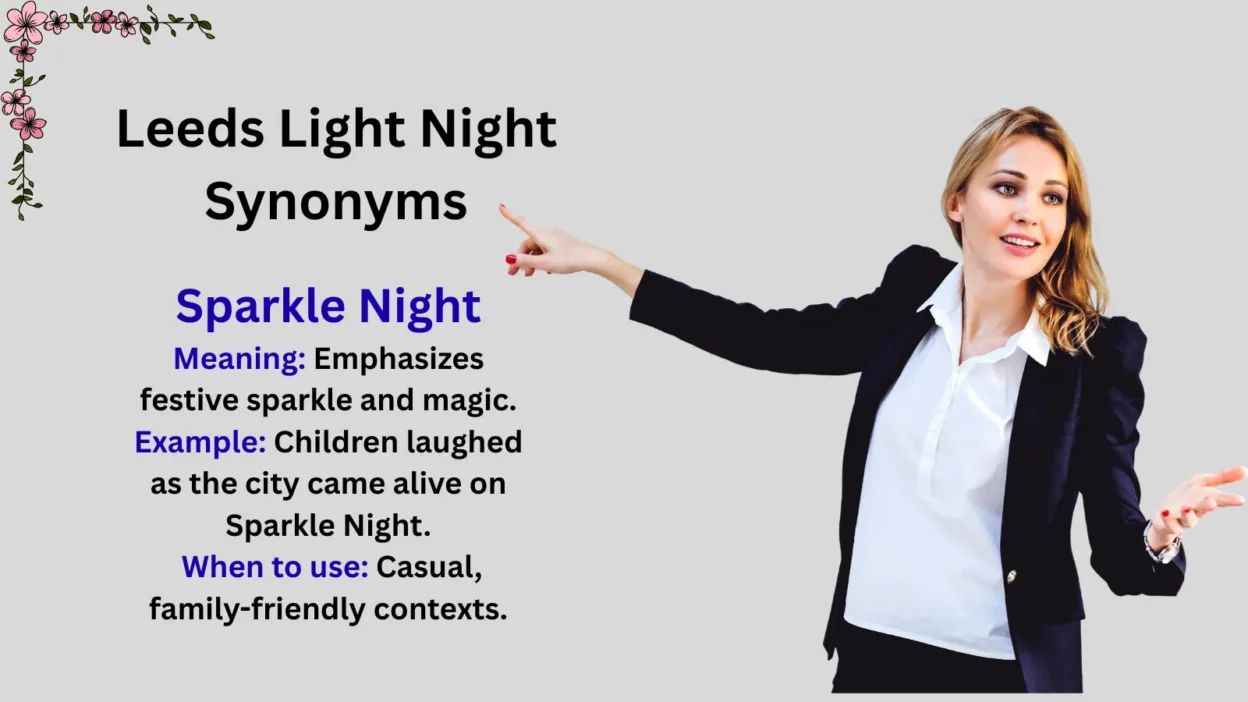 Leeds Light Night Synonyms Explained