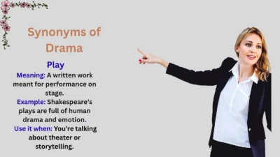 Synonyms of Drama Explained