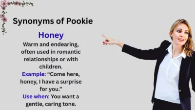 Synonyms of Pookie Explained