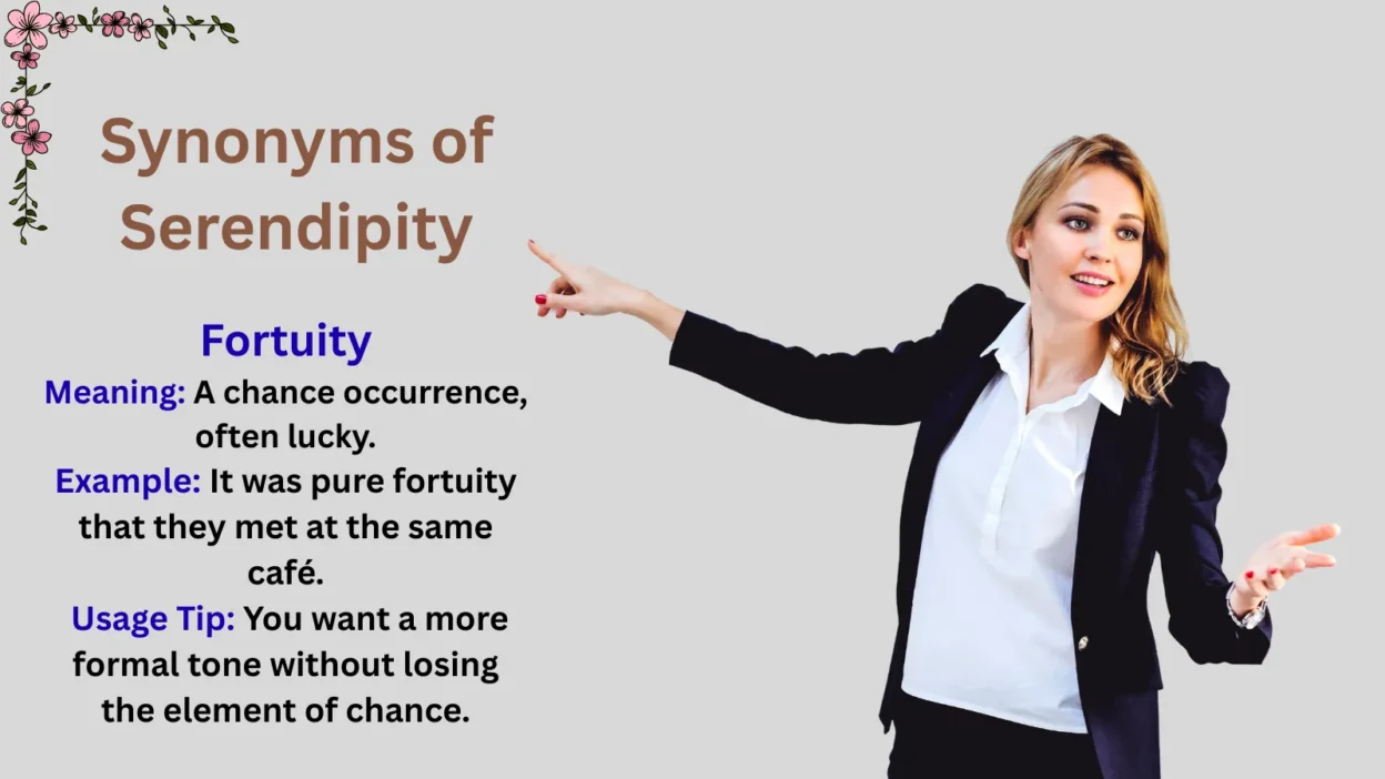 Synonyms of Serendipity Explained