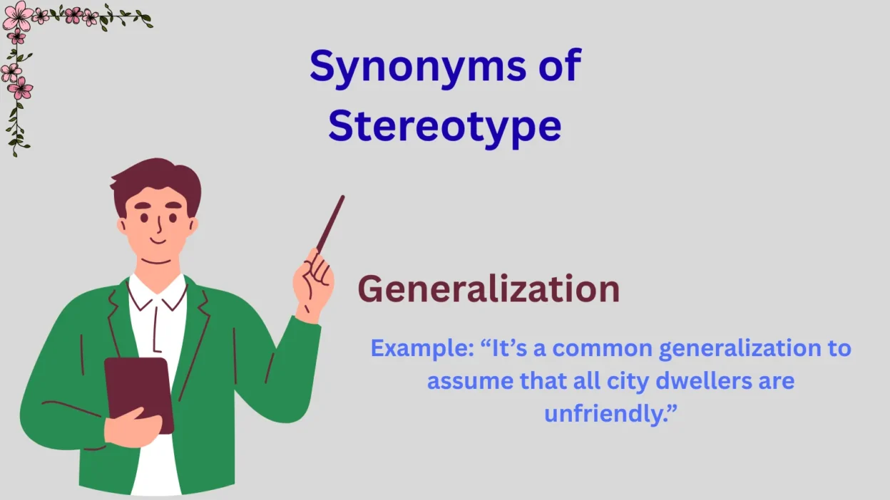 Synonyms of Stereotype Explained