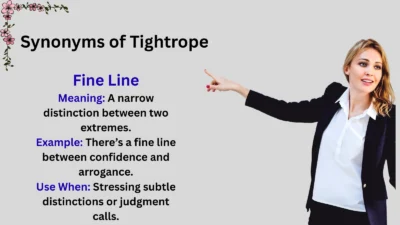 Synonyms of Tightrope Explained