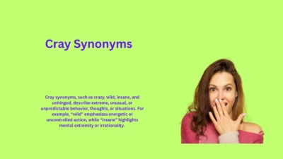 Cray Synonyms: Exploring Wild Energy and Chaos