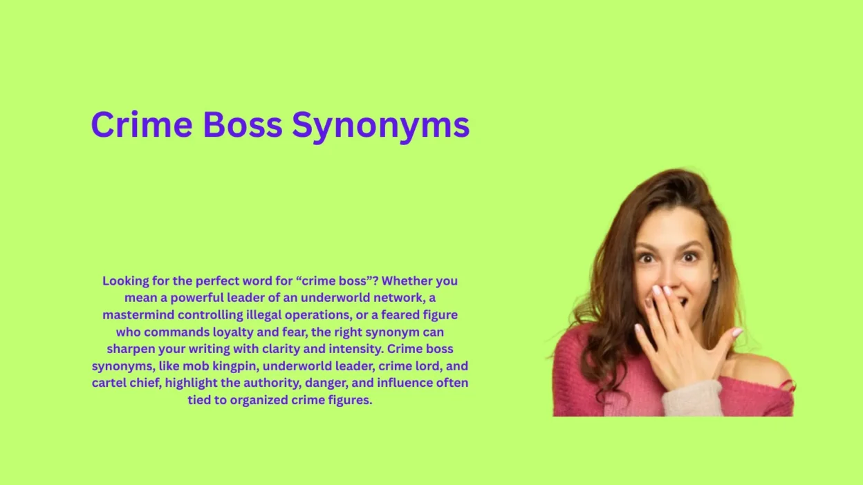 Crime Boss Synonyms That Command the Underworld