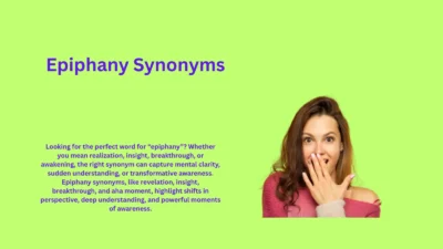 Epiphany Synonyms That Reveal Hidden Truths Fast