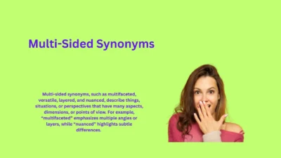 Multi-Sided Synonyms That Expose Hidden Dimensions