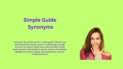 Simple Guide Synonyms That Make Learning Effortless
