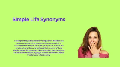 Simple Life Synonyms That Inspire Calm Living