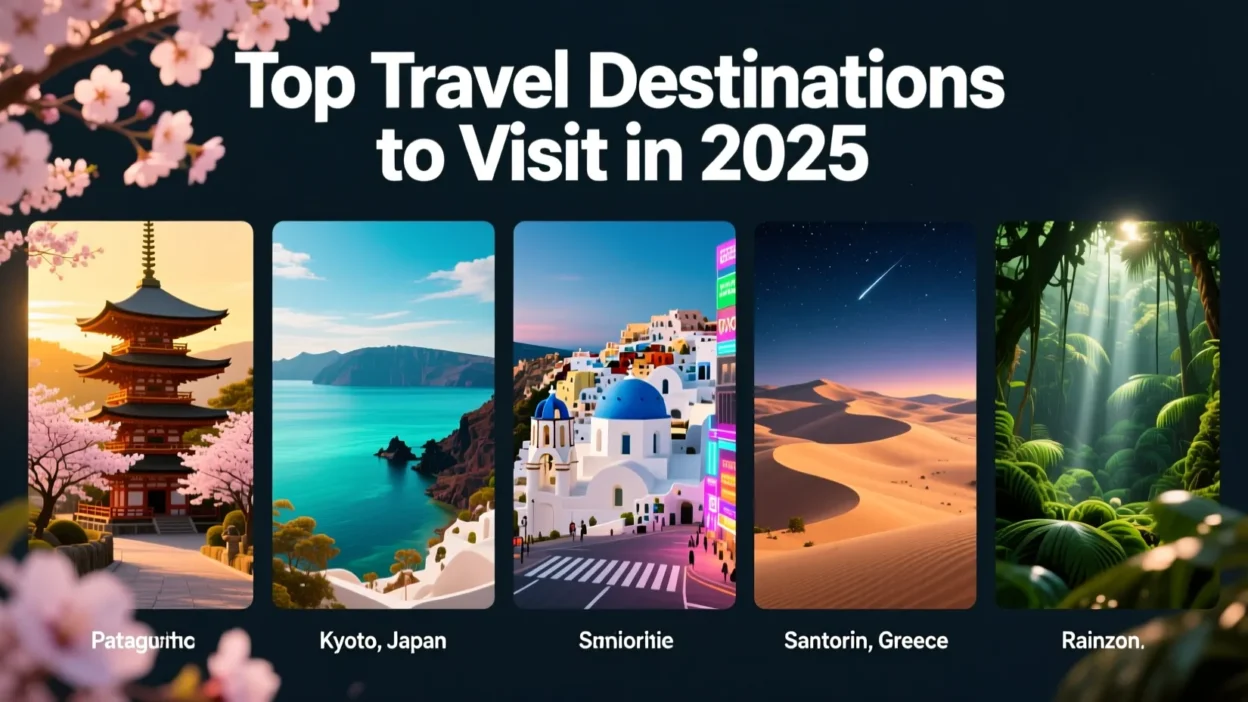 Top Travel Destinations to Visit in 2025